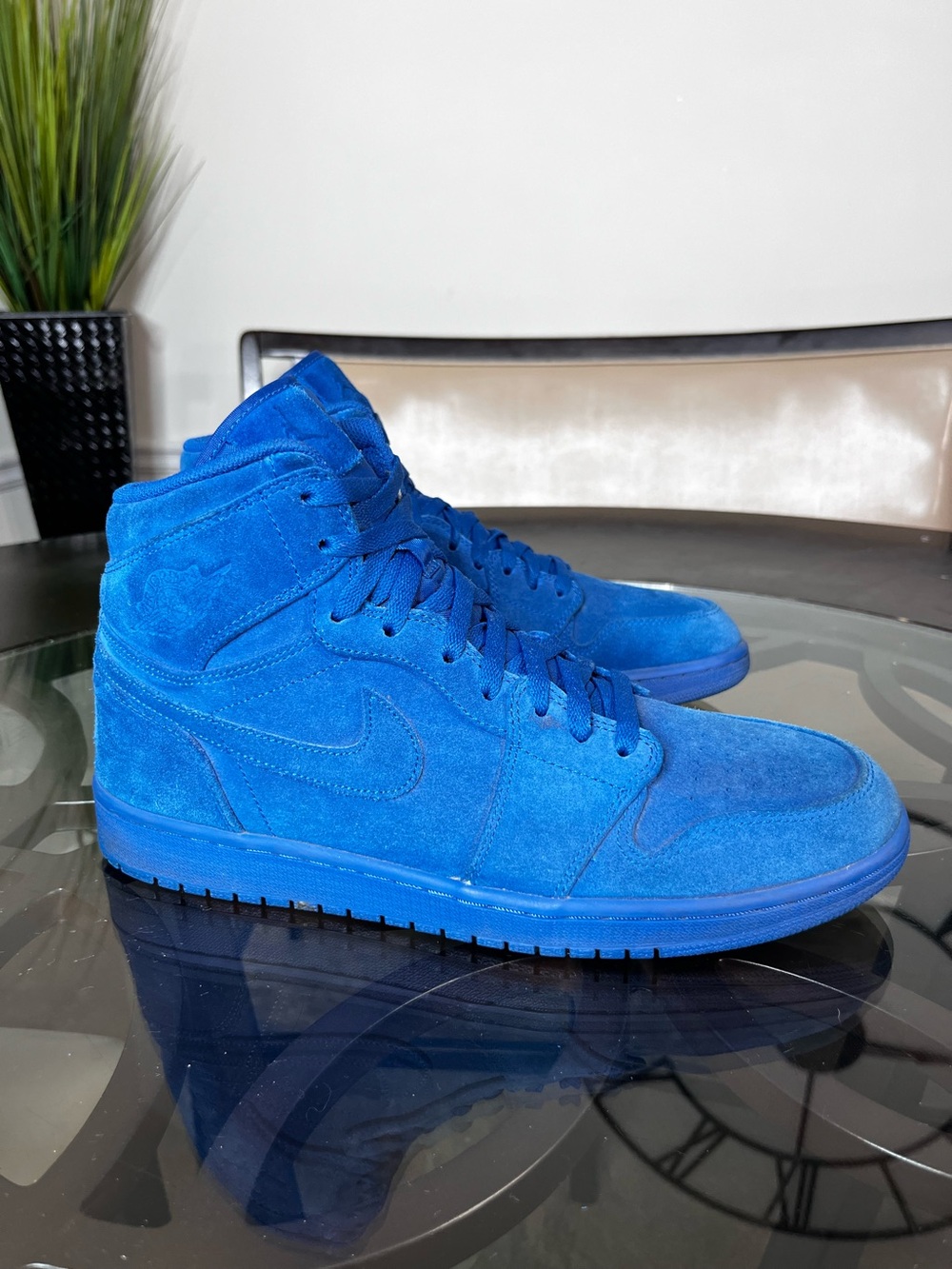 Nike Air Jordan 1 Retro High
Blue Suede Size 12